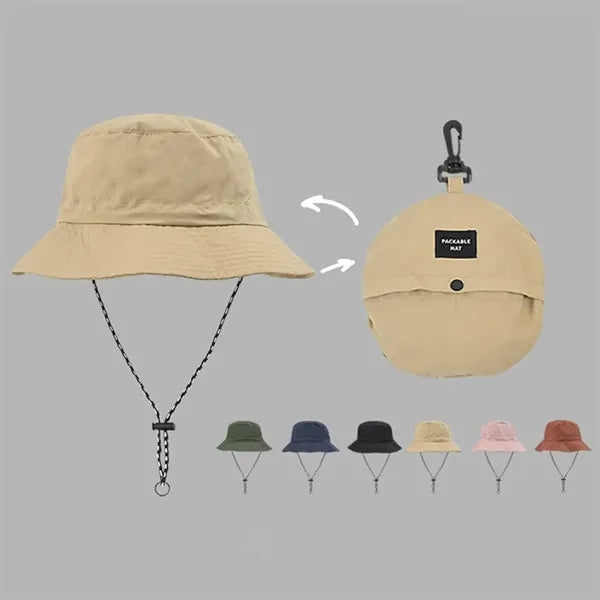 Outdoor Packable Waterproof Bucket Hat