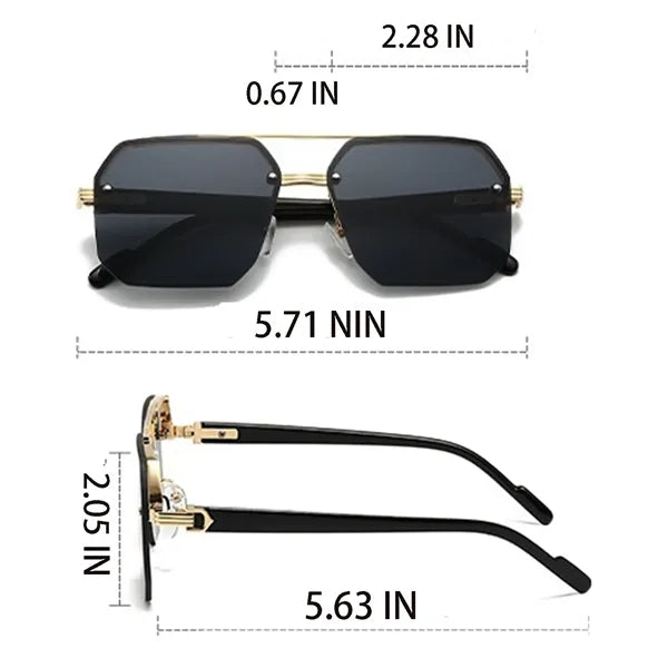 Classic Metallic Sunglasses