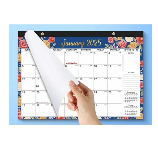 Exquisite Perpetual Calendar Date Book Free Shipping