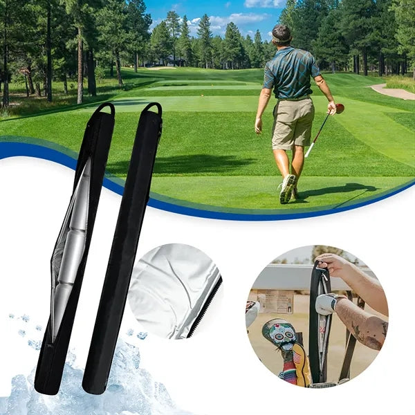 7-Can Insulated Cooler Sleeve For Golf