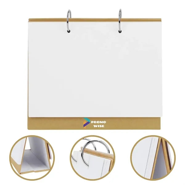 Minimalist DIY Creative Planning Blank Desktop Calendar
