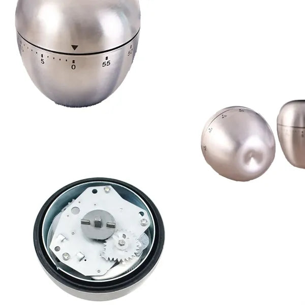 Stainless Steel Winding Egg Timer