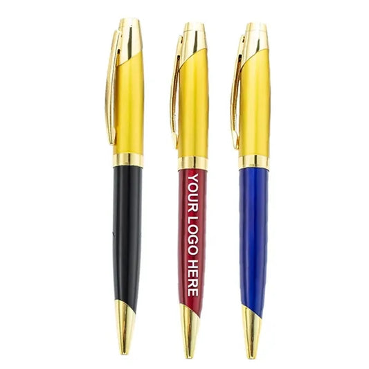 Twist-Action Metal Ballpoint Pen