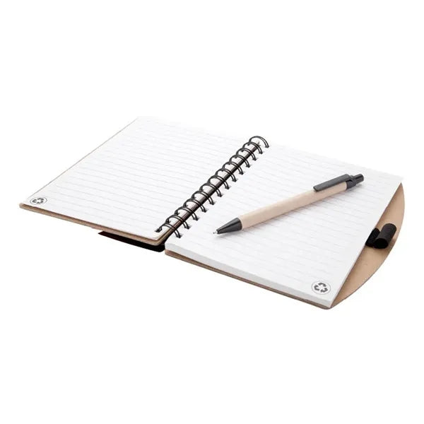 Mini Journal With Pen Flags Sticky Notes