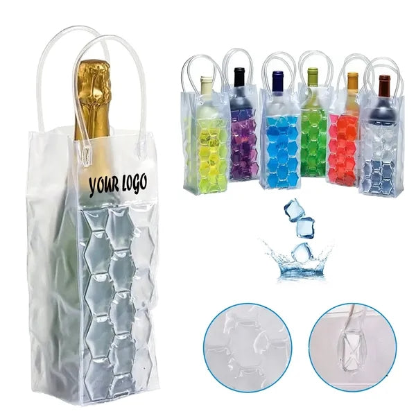 Ice Wine Bag Chiller Cooler With Gel Pack