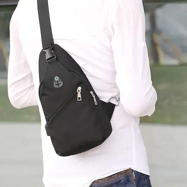 Travel Hiking Water-Resistant Crossbody Chest Bag for Men