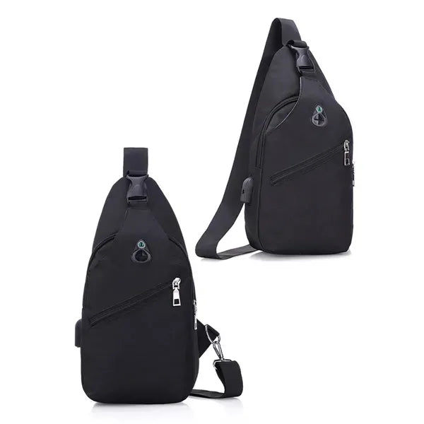 Travel Hiking Water-Resistant Crossbody Chest Bag for Men
