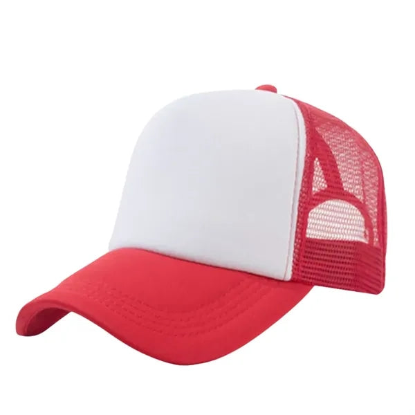 Sponge Mesh Duck Tongue Cap