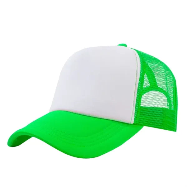 Sponge Mesh Duck Tongue Cap