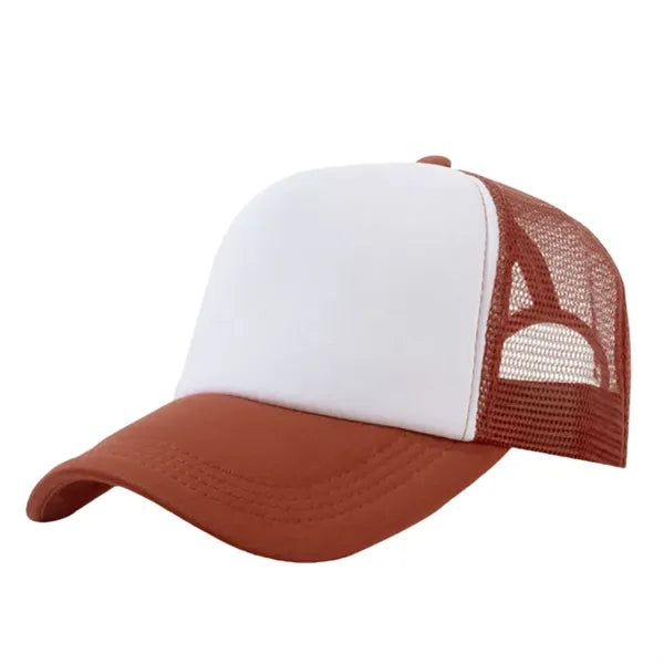 Sponge Mesh Duck Tongue Cap