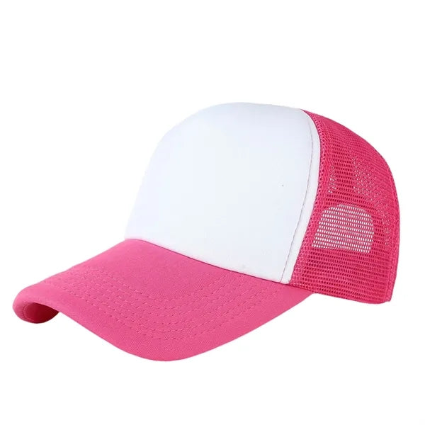 Sponge Mesh Duck Tongue Cap