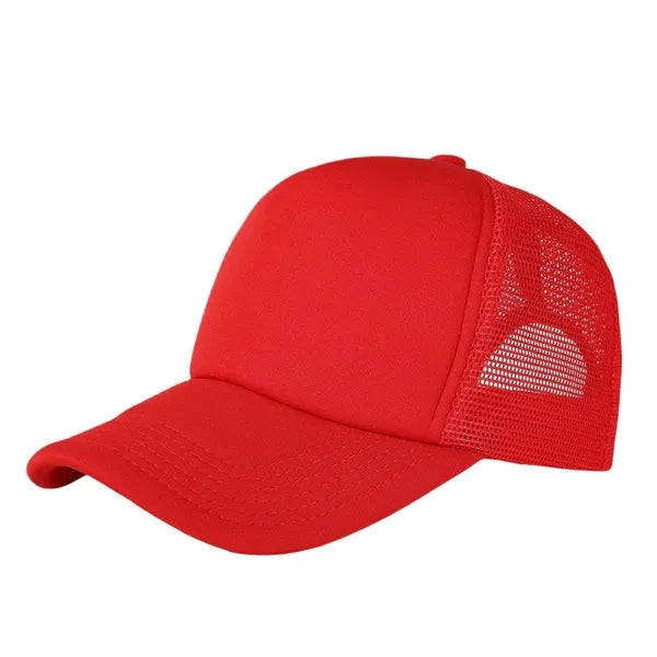 Sponge Mesh Duck Tongue Cap