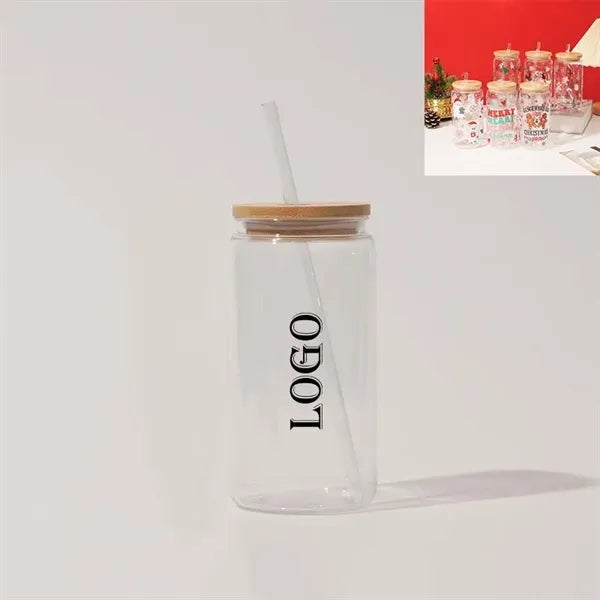16oz Mason Jars W/ Lids & straws