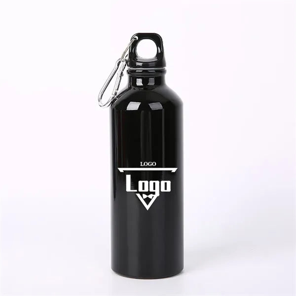 Lightweight Pacific Aluminum Sport Bottle With Carabiner