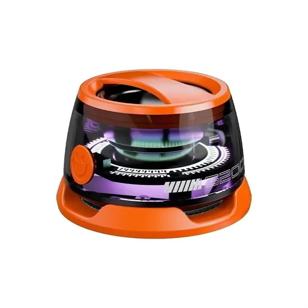 Mini Wireless Speaker with Phone Stand LED Lights Bass
