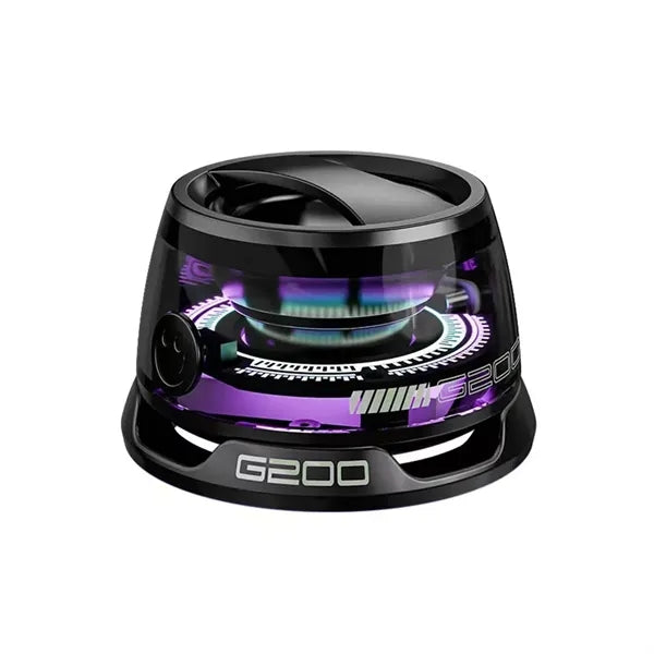 Mini Wireless Speaker with Phone Stand LED Lights Bass