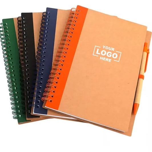 Spiral Notebook w/ Lined Pages & Cover