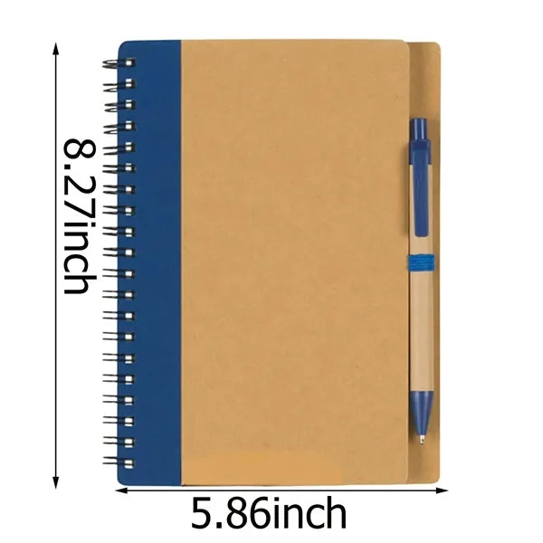 Spiral Notebook w/ Lined Pages & Cover