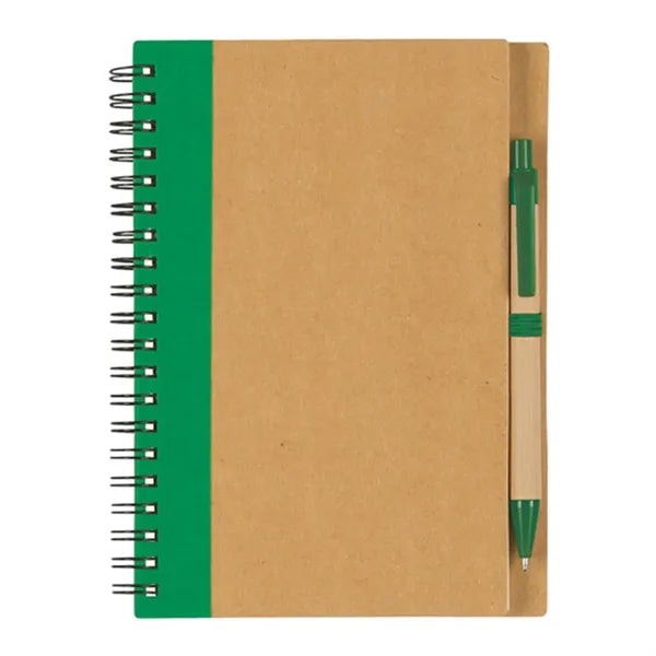 Spiral Notebook w/ Lined Pages & Cover