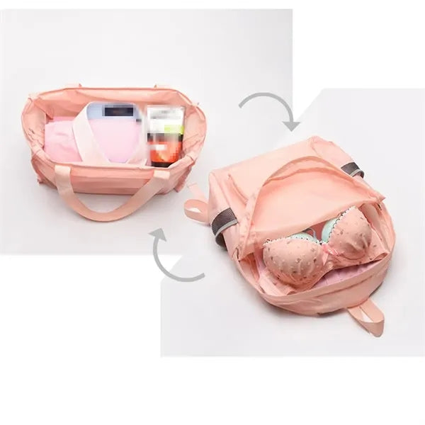 Foldable 2 in 1 Dual Purpose Single Shoulder Bag Backpack