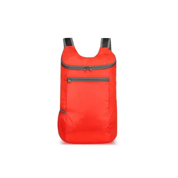Foldable Lightweight Waterproof Backpack W/Storage Pouch