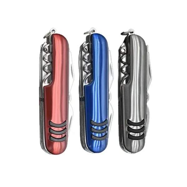 Pocket Knife 6 in 1 Keychain Multitool