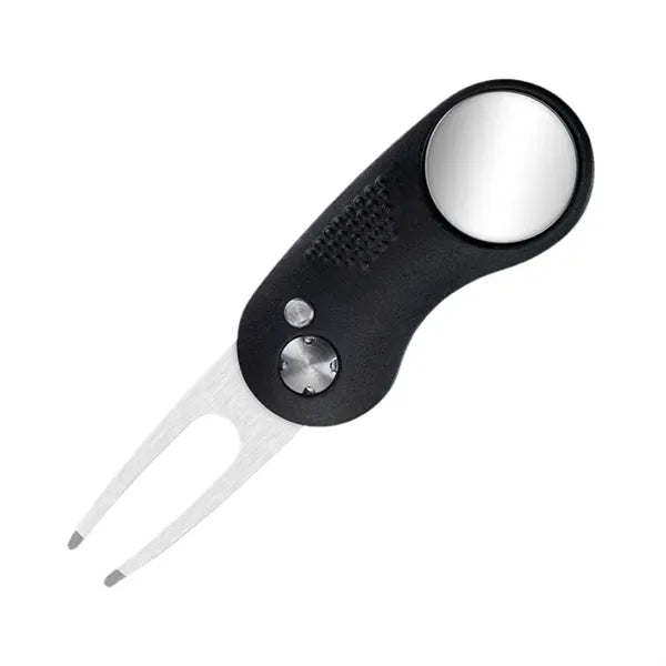 Golf Divot Repair Tool With Ball Marker