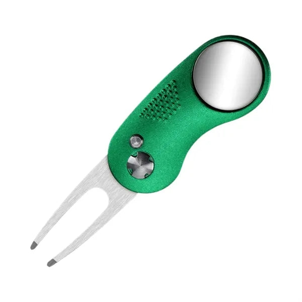 Golf Divot Repair Tool With Ball Marker