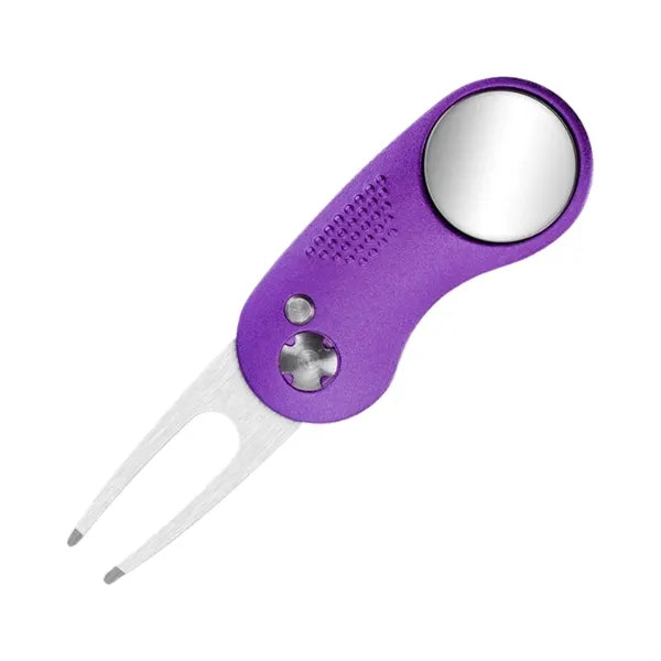 Golf Divot Repair Tool With Ball Marker