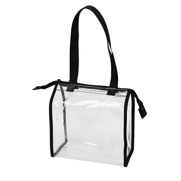 PVC Handle Clear Tote Beach Stadium Bag