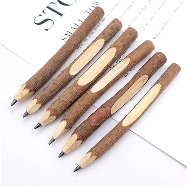 Eco-Friendly Branch Wooden Pencil Ballpoint Pen
