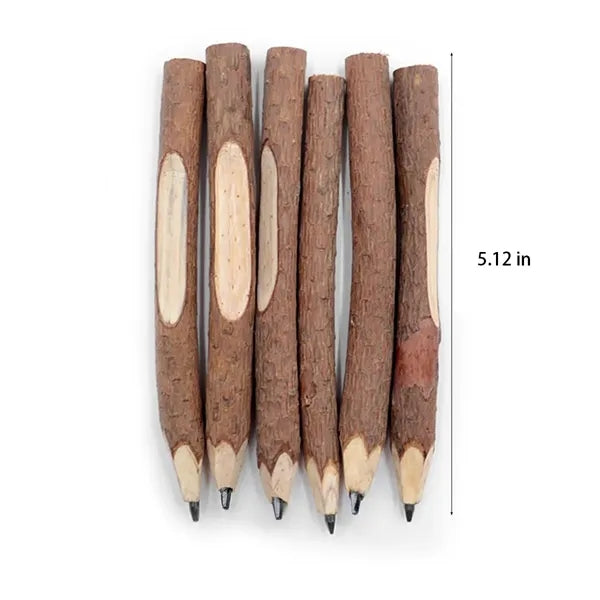 Eco-Friendly Branch Wooden Pencil Ballpoint Pen