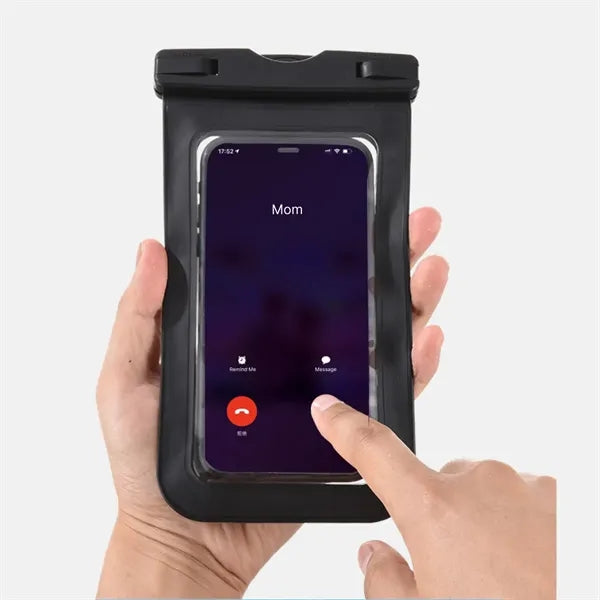 IPX8 Waterproof Phone Pouch PVC Touchscreen Swim Dry Bag
