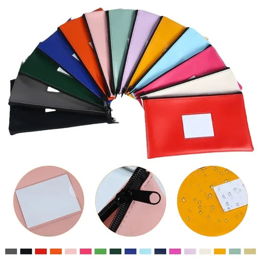 PU Leather Bill Organizer with Card Slot