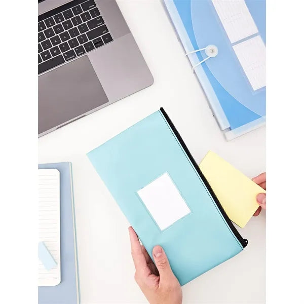 PU Leather Bill Organizer with Card Slot