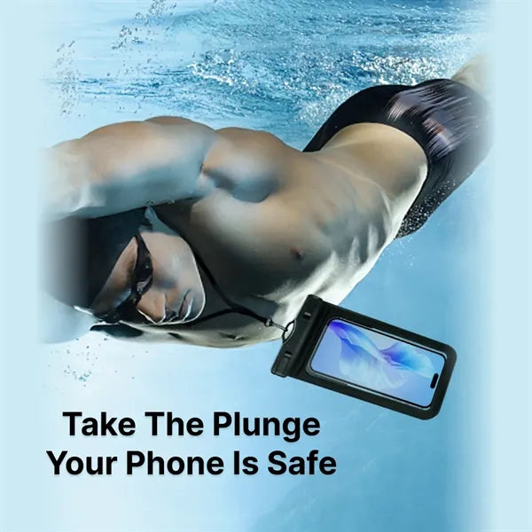 IPX8 Waterproof Phone Pouch Transparent Diving Case
