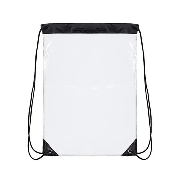 Touchdown Clear Drawstring Backpack