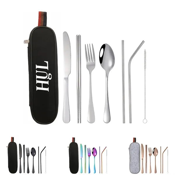 StainlessSteel Cutlery SetIn Pouch