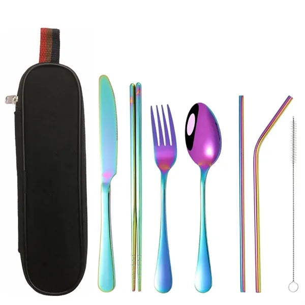 StainlessSteel Cutlery SetIn Pouch