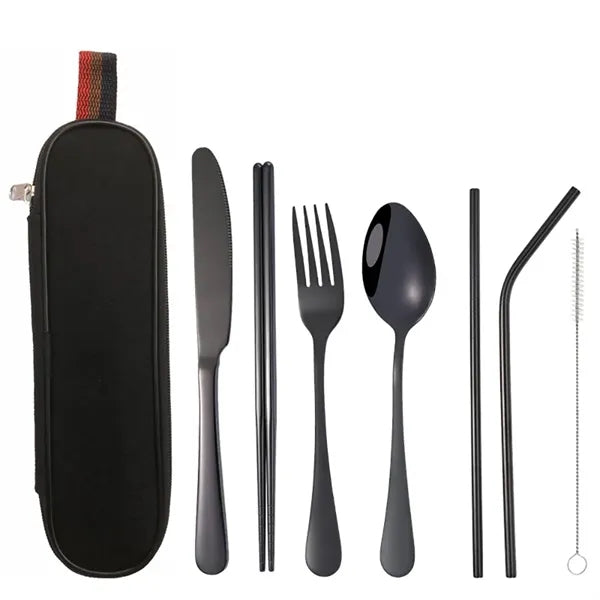 StainlessSteel Cutlery SetIn Pouch