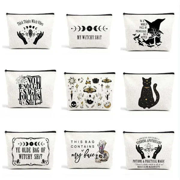 Halloween Makeup Bag Large Capacity