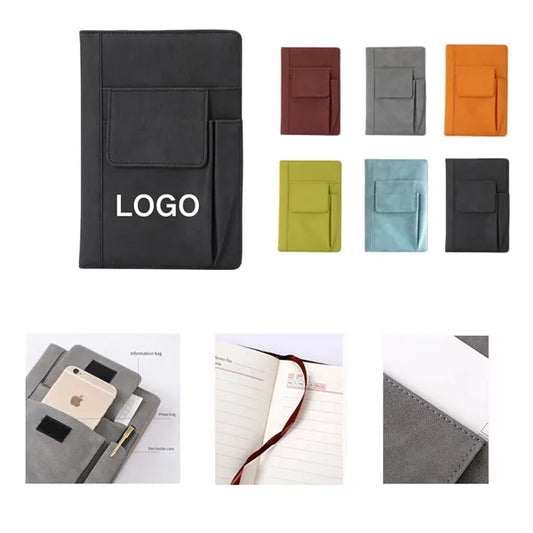Multi pocket notebook, business multifunctional notebook