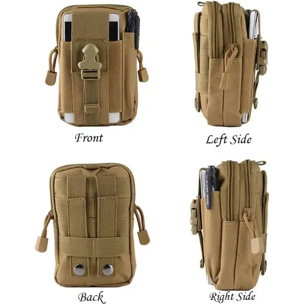 Tactical Molle EDC Pouch Compact Utility Waist Bag