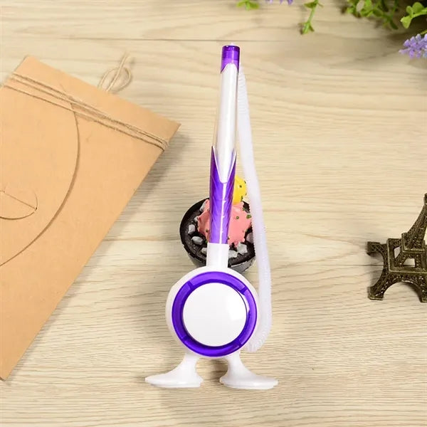 Mini Portable Pen Holder with Handle for Easy Carrying