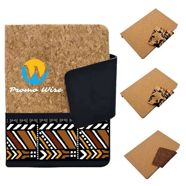 Eco A5 Coffee Grounds Notebook with Buckle Latch