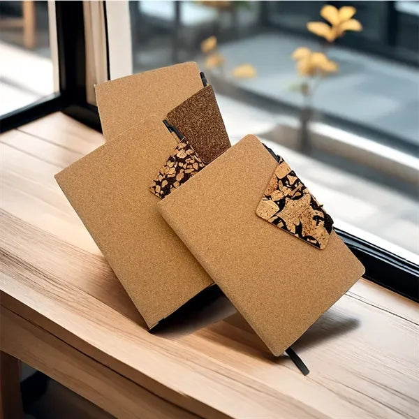 Eco A5 Coffee Grounds Notebook with Buckle Latch