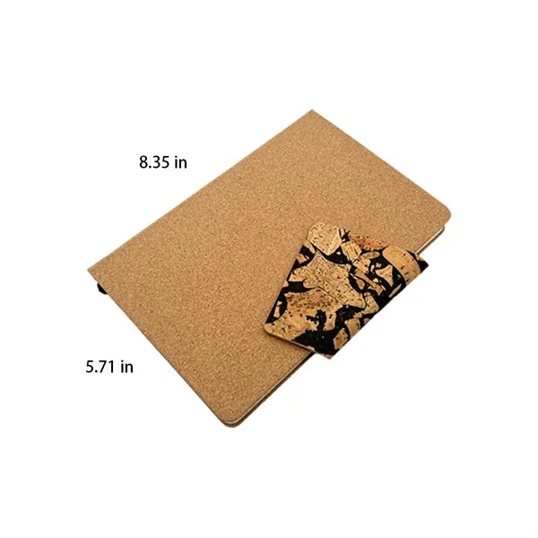 Eco A5 Coffee Grounds Notebook with Buckle Latch