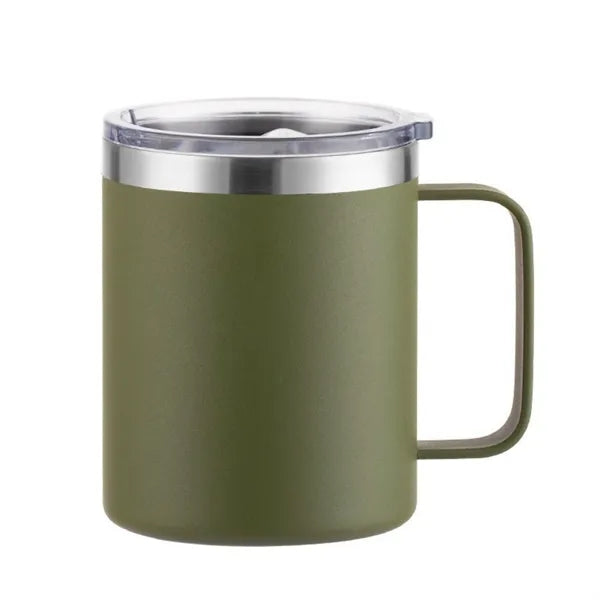 12oz Stainless Steel Portable Handle Mug