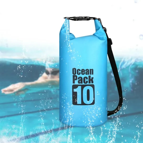20L Durable Waterproof PVC Outdoor Swim Beach Bag