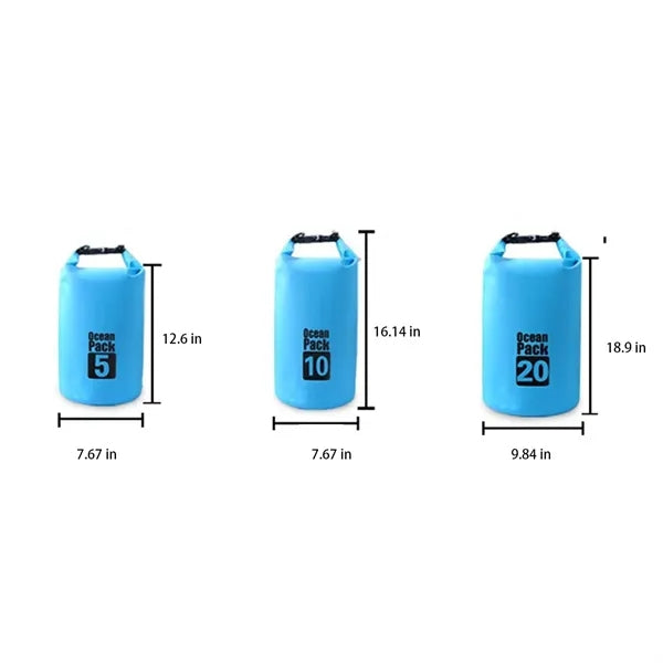 20L Durable Waterproof PVC Outdoor Swim Beach Bag